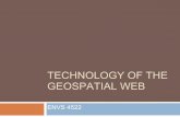 Technology Of The Geospatial Web Nov3