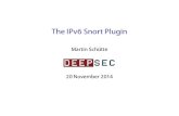 The IPv6 Snort Plugin (at DeepSec 2014)