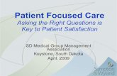 Patient Focused Care for Medical Group Managers