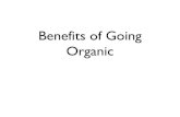 The Pro's of Going Organic