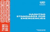 OCHA Think Brief - Hashtag Standards for emergencies