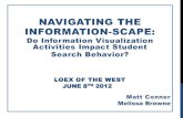 Navigating the Information-scape: Do Information Visualization Activities Impact Student Search Behavior?