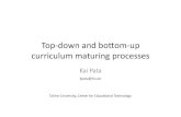 Curriculum maturing processes