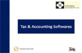 Tax & accounting softwares