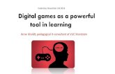 Digital games as a powerful tool in learning 0.1