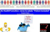 e-HealthPromotion: verso la salute "Patient included" - Giuseppe Fattori