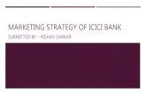Marketing strategy of icici bank