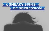 5 Uncommon Signs of Depression