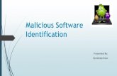 Malicious Software Identification