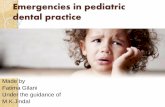 Emergencies in pediatric dental practice