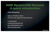 AWS DynamoDB Streams - A quick introduction