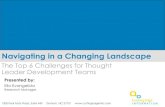 Navigating In A Changing Landscape    Top 6 Challenges For Thought Leader Development Teams