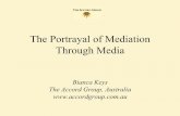 Portrayal of mediation through media presentation  Keys
