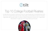 Top 10 College Football Rivalries