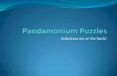 Pandamonium Puzzles