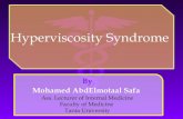 Hyperviscosity syndrome