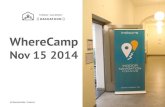 Indoor Location Hackathon @ WhereCamp