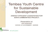 Energy efficient cookstoves project tembea.