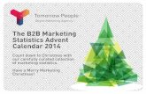 The B2B Marketing Advent Calendar 2014