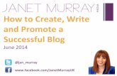Blogging masterclass   19th june 2014