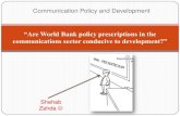 World Bank Communication policy and development
