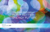 Rexel foundation for a better energy future brochure