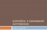 Español 3 grammar notebook