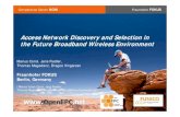 Access network discovery