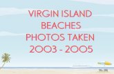 Virgin Island Beaches 2003 -2004
