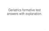 Formative test answers march