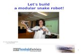 Let's build modular robots!