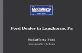 Ford Dealer in Langhorne, Pa