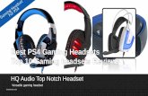 Versatile Best PS4 Headset Top 10 Gaming headsets Reviews