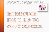 Introduce USA to your school 2013