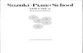 Methode   suzuki, piano school volume 6