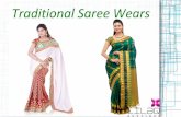 Traditional saree wear
