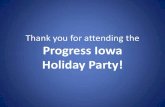 Progress Iowa Holiday Party 2013