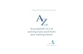 Tenandahalf's a z of winning more work from your existing clients