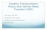 Health Benefits of Reducing Greenhouse Gas Emissions in our Transportation System