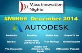 Mass Inno #MIN69 Product Launch Party with Autodesk