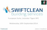 Swiftclean & CBIO, compliance seminar, Leicester Tigers