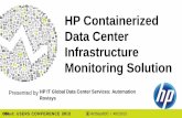 Hp containerized data center infrastructure monitoring solutionv.2