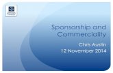 Sponsorship and Commerciality - Event Perspectives Series