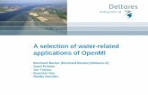 DSD-INT 2014 - OpenMI Symposium - A selection of water-related applications of OpenMI, Bernhard Becker and Geert Prinsen, Deltares