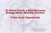 El hierro island. local economy, sustainability and mobility. pécs