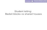 Student Accomodation: Bedsit Blocks vs the Private Rental Sector