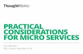 Practical microservices  - NDC 2014