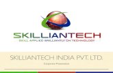 Skilliantech India Corporate Profile