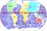 Favourite Holiday Places