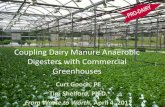 Coupling Dairy Manure Anaerobic Digesters with Commercial Greenhouses – An assessment of Technical and Economic Feasibility